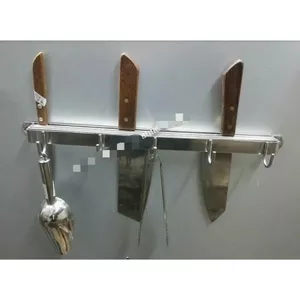 Giá cài dao inox có móc treo
