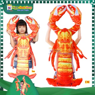 [NHƯ ẢNH] GẤU BÔNG TÔM HÙM ALASKA KHỔNG LỒ [ SIÊU MỊN]
