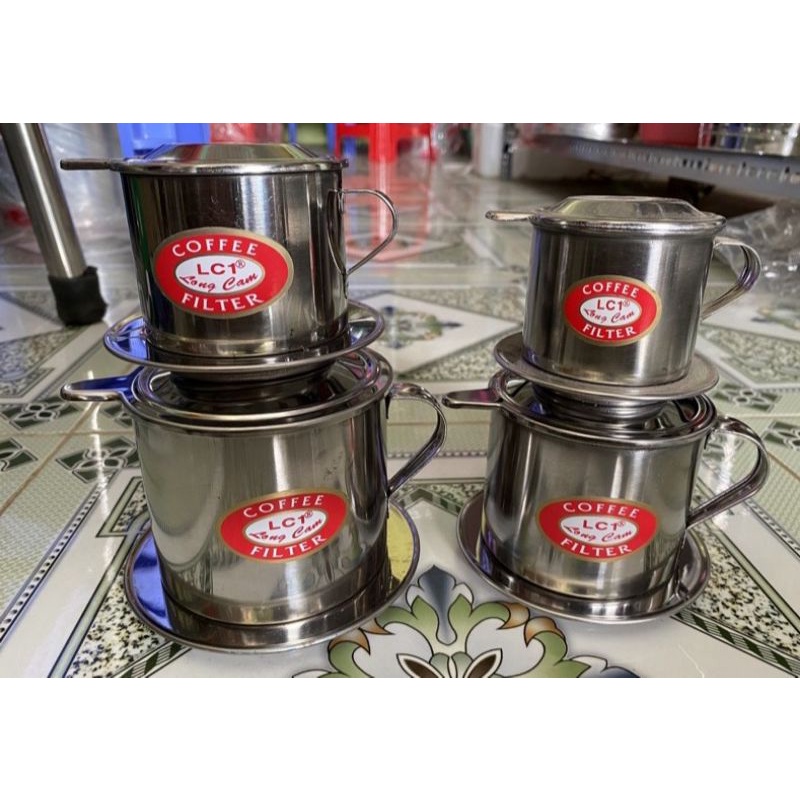 Phin cà phê inox LC & nhôm | Shopee Việt Nam