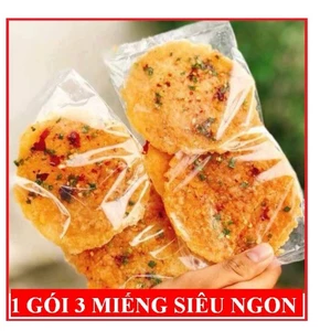 1 GÓI 3 MIẾNG CƠM CHÁY CHIÊN MẮM HÀNH ỚT
