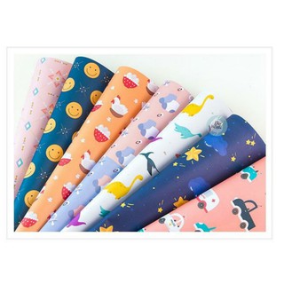 BỘ GIẤY GÓI 5 MẪU