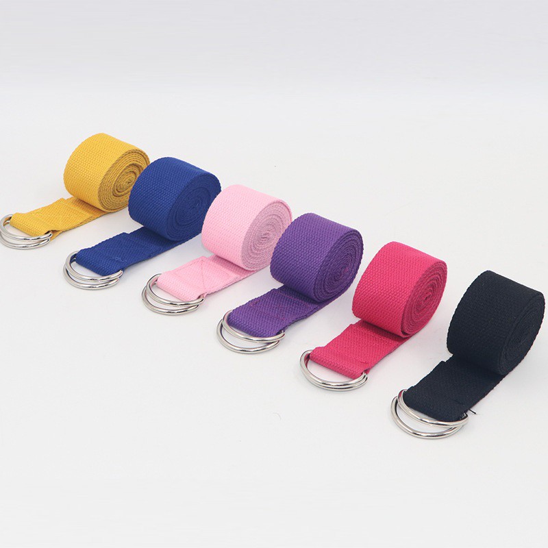 Dây tập Yoga cotton dài 1,8m SPORTY YGT11 tập cơ tay, chân, lưng, tăng độ dẻo dai, uốn cong lưng