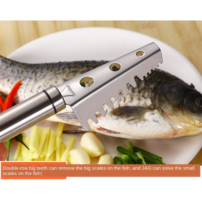 Dụng Cụ Đánh Vảy Cá Bằng Thép Không Gỉ