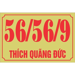 (HỎA TỐC giao trong 1h )Bảng số nhà mica - tặng kèm băng keo 2 mặt