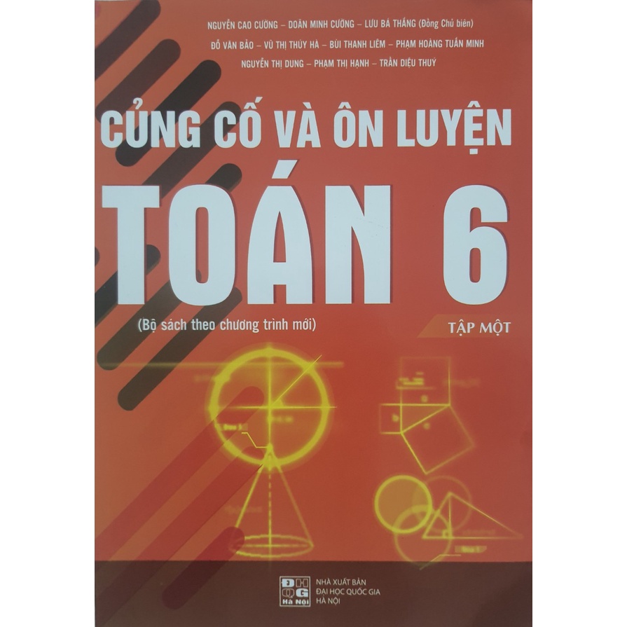 Ảnh Sách - Combo Củng cố và ôn luyện Toán 6 2