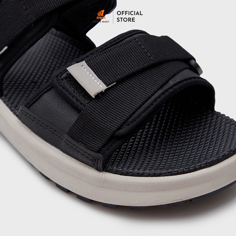 Mô tả Sandal 2 quai ZX 2822 Black Grey bản to có thể tháo quai hậu đế Phylong EVA 3.5cm cá tính - 4