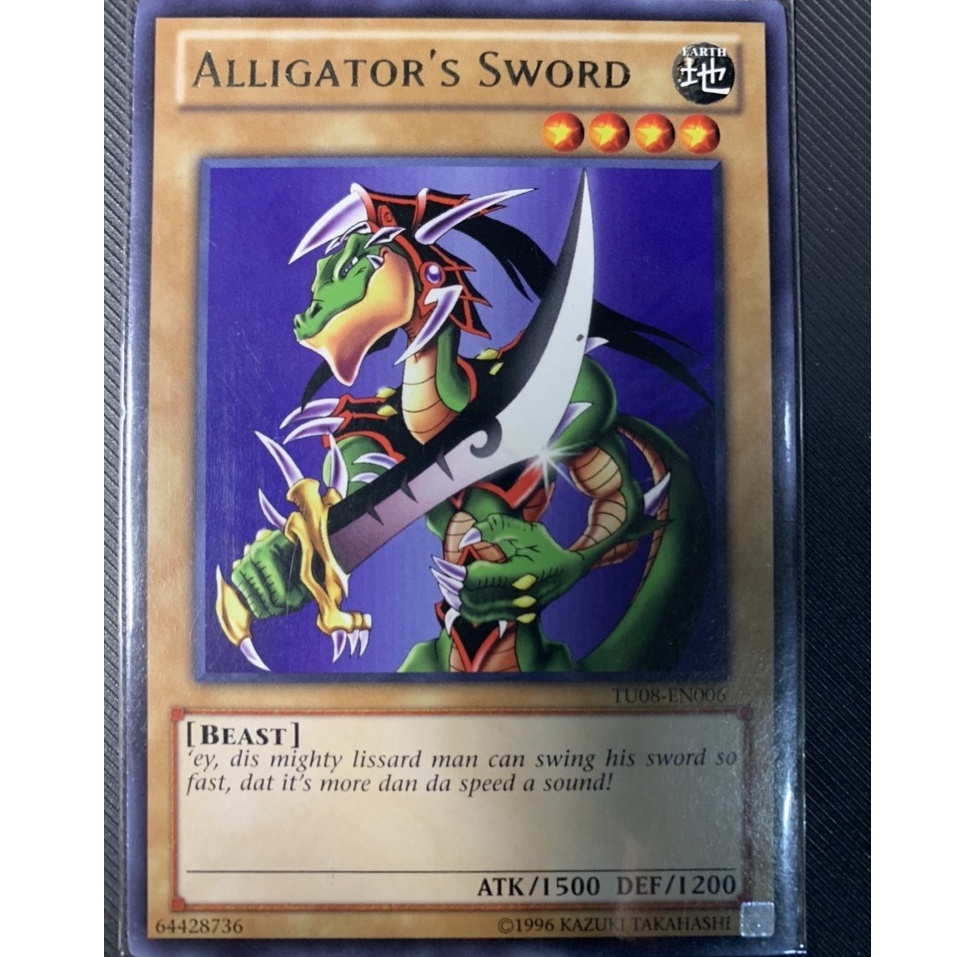 Thẻ bài Yugioh: Alligator's Sword | Shopee Việt Nam