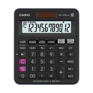 Máy Tính Casio MJ-120D Plus Màn Hình Lớn - Hiển Thị Số Chuẩn Việt Nam, Kiểm Tra Sai Sót Cực Nhanh