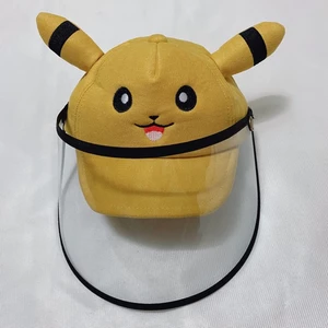 NÓN KẾT PIKACHU CHỐNG DỊCH CHO TRẺ SƠ SINH ĐẾN 1.5 TUỔI KÈM KÍNH BẢO HỘ THÁO RỜI TIỆN LỢI