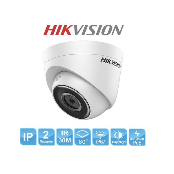 Camera IP 2MP Bán Cầu DS-2CD1323G0E-I | Shopee Việt Nam