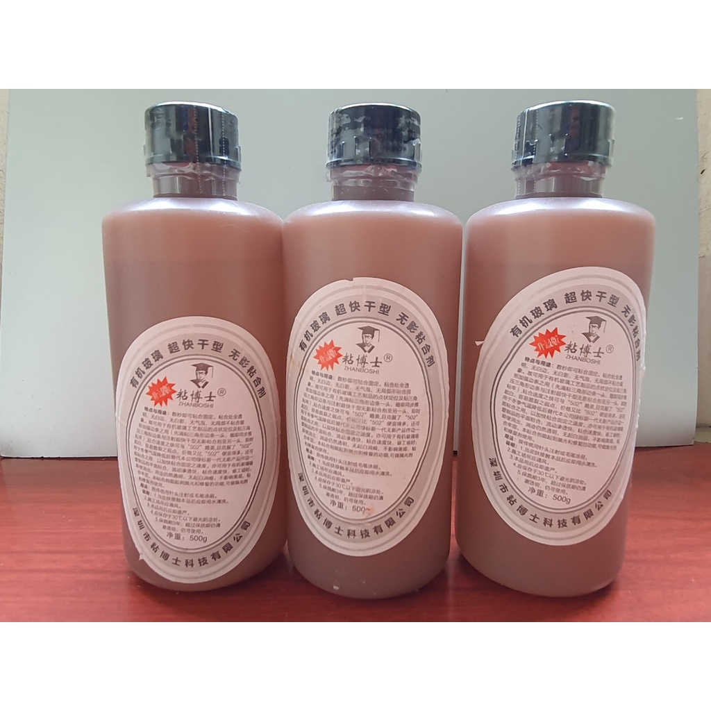 Keo Dán Acrylic BEDO 500ml Trong Suốt Dán Mica Hộp Đèn Bảng Hiệu Quảng Cáo Bền Chắc Thẩm Mỹ