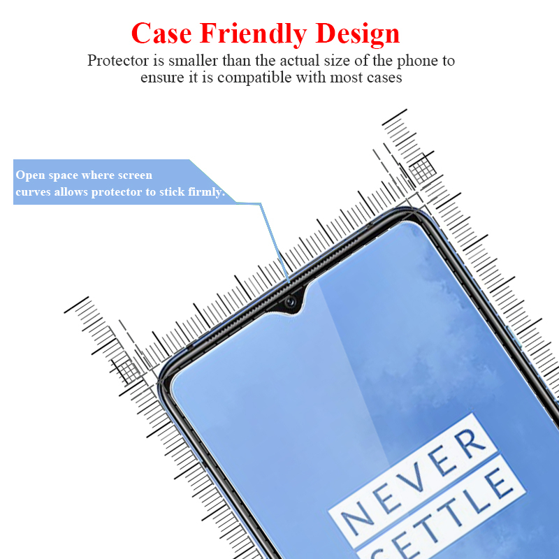 Kính cường lực bảo vệ toàn màn hình cho OnePlus 9R 8T 7T Nord CE 2 3 Lite N10 N100 4G 5G 2023
