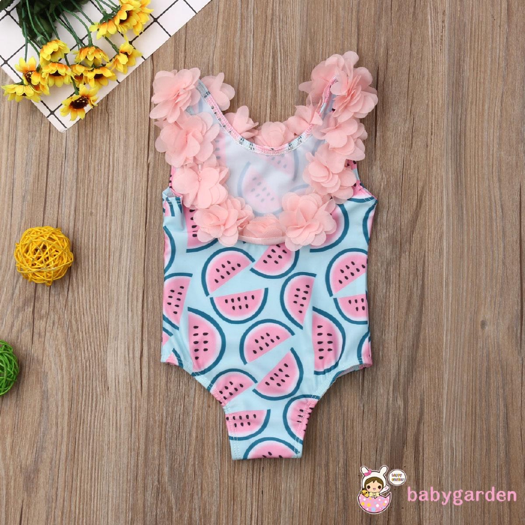 6 tháng-4 tuổi Đồ bơi dưa hấu cho bé gái Đồ bơi một mảnh