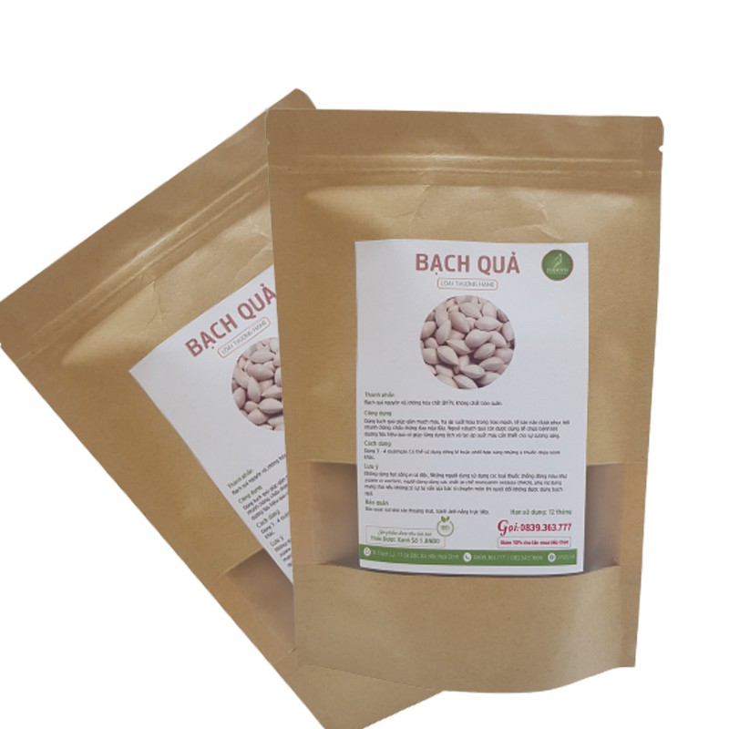 Bạch quả thượng hạng JINDO 1kg hỗ trợ cho người bị di tinh, hen phế quản, bạch đới