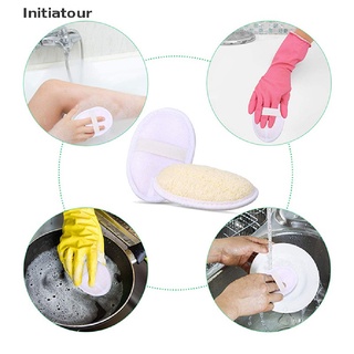 (Hàng Mới Về) Bông Tắm Sợi Cotton Tự Nhiên Tẩy Tế Bào Chết