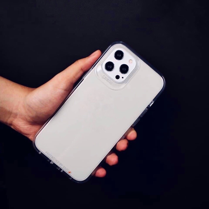 Ốp GEAR4 D30 lưng cứng chống ố sốc trong suốt cho iphone 12/12pro/12promax/13/13Pro/13Promax/14/15/plus/pro/promax