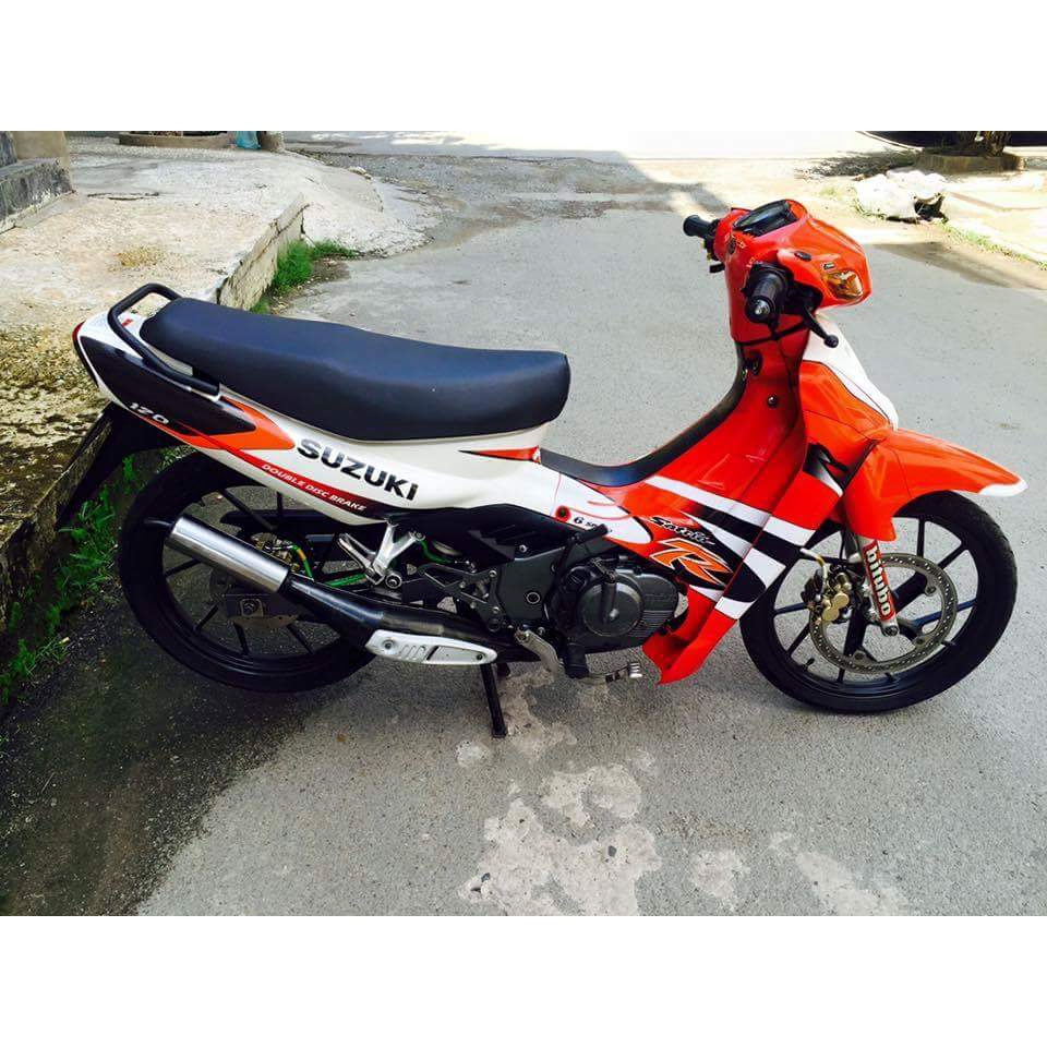 Tem Rời Suzuki Satria R 2000 Trắng Đỏ | Shopee Việt Nam