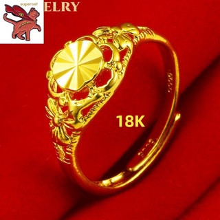 Women's Gold-Plated Wedding Ring, adjustable by supercatjewelry.vn