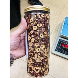 Hộp 450gr Táo Đỏ Thái Lát Sấy Khô (không hạt)