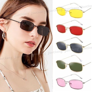 Xu Hướng Thời Trang Retro Kính Mát Vuông Nữ Nhỏ Vuông Bóng Kính Cá Tính Nữ Hàn Quốc Street Shot Kính