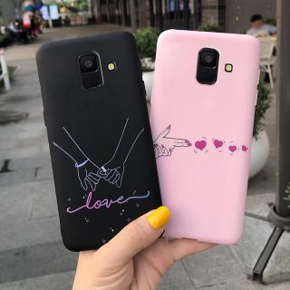 Ốp điện thoại silicon mềm nhiều họa tiết đẹp cho Samsung Galaxy A6 2018 A600 5.6 inch