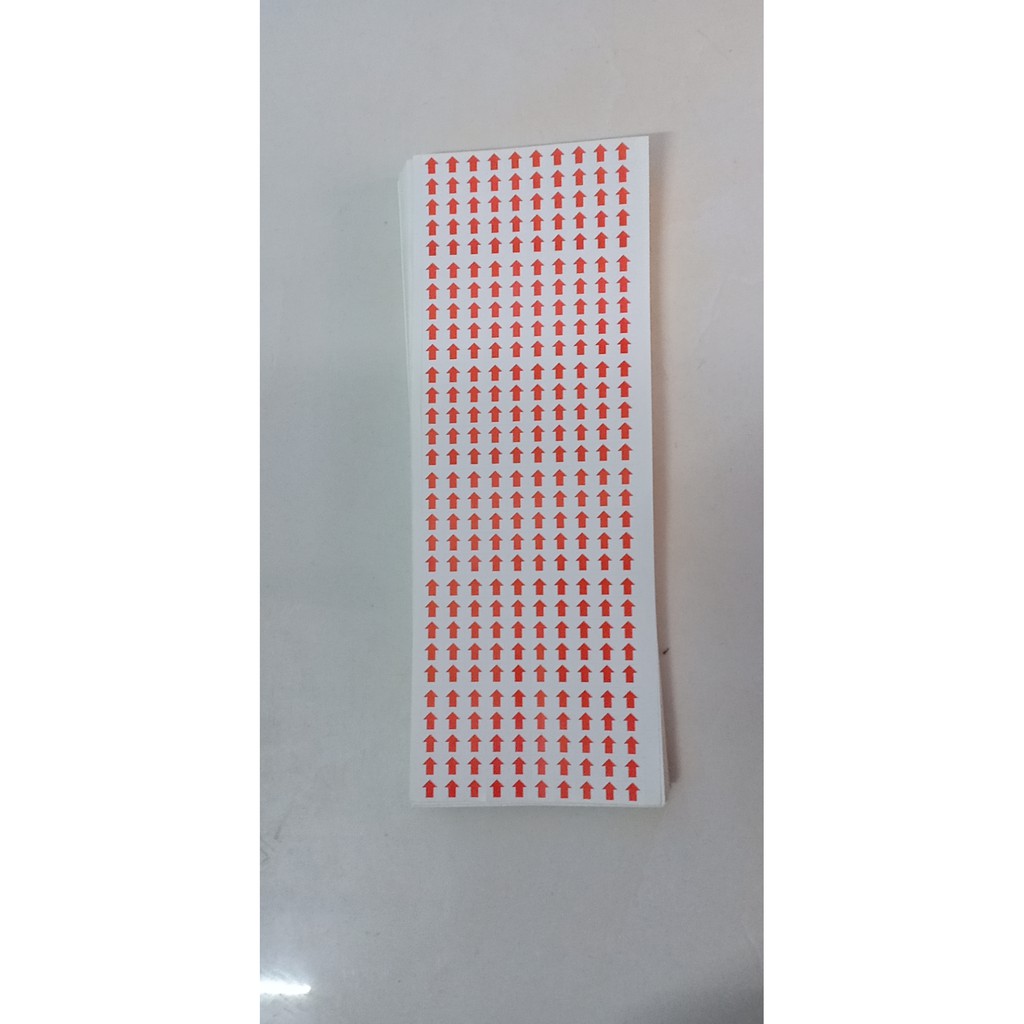 100 Tờ Giấy dán lỗi, giấy mũi tên , Nhãn dán mũi ten, Decal dán mũi tên ...