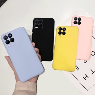 Ốp điện thoại TPU silicon mềm màu kẹo bảo vệ toàn diện cho Realme 8 8 Pro Realme 8(4G) Rmx3085 Rmx3081