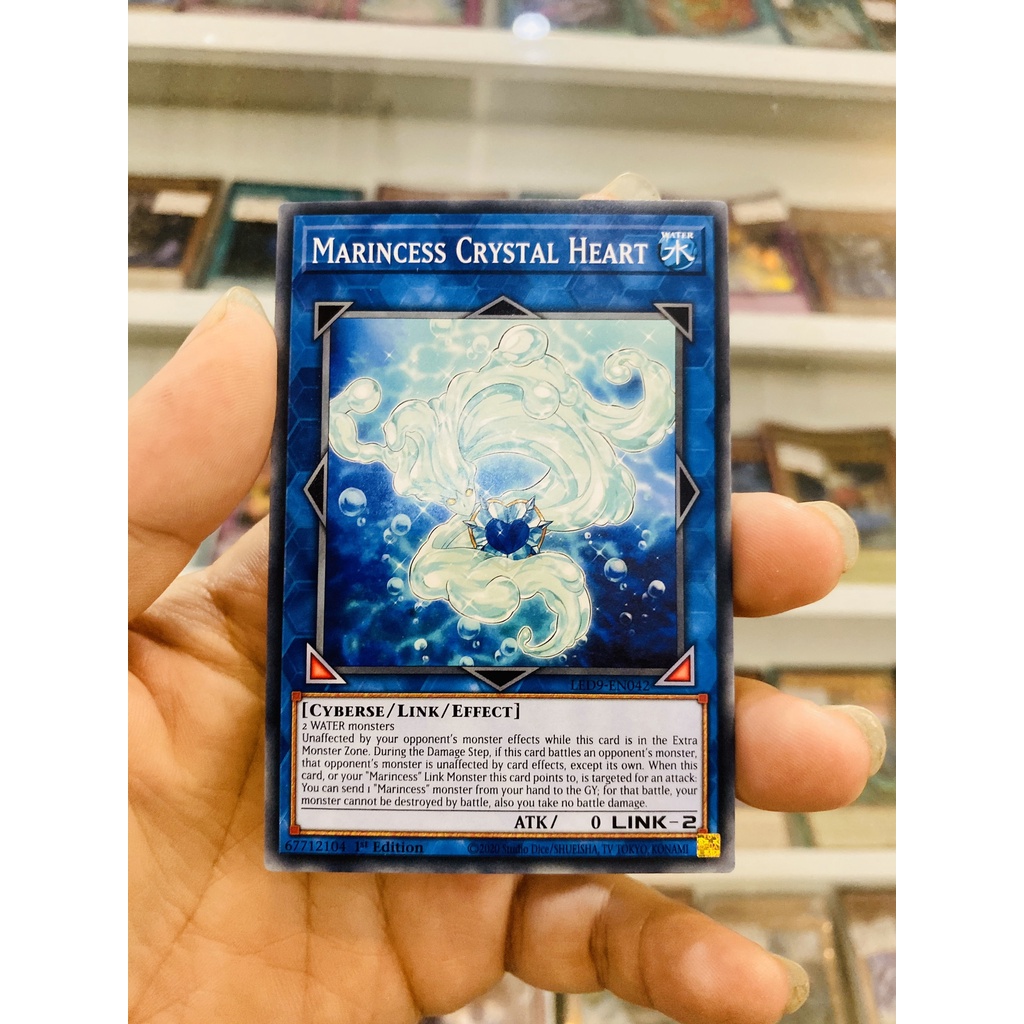 Thẻ Bài YugiOh! Mã LED9-EN042 - Marincess Crystal Heart - Common - 1st ...