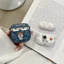 Astronaut matte TPU earphone cover for AirPods 4RD/Pro/2 Gen, Shiba Inu 2024, protective