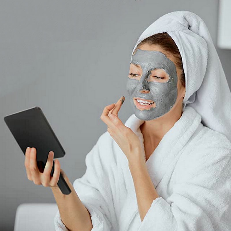 Gương Trang Điểm Cầm Tay Hình Vuông Màu Sắc Dễ Thương Phụ Kiện Empoli