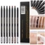 Chì xé kẻ mày Haozhuang - cứng phẩy sợi Eyebrow Pencil sắc nét