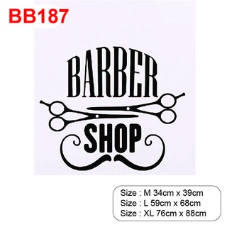 Decal trang trí tiệm Barber, Salon, thu hút khách hàng, tạo điểm nhấn trong tiệm P11