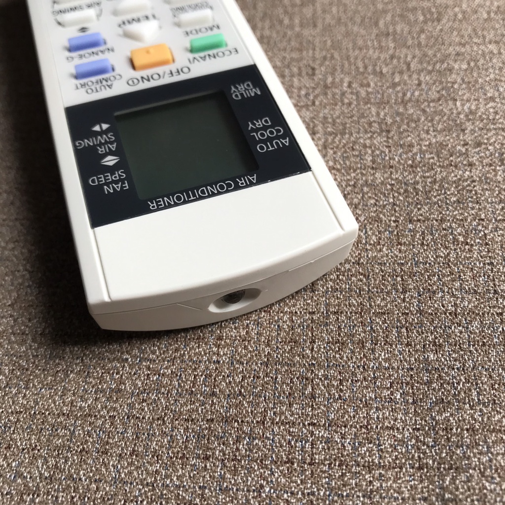 Điều khiển điều hoà Panasonic inverter 2 chiều econavi hàng zin theo máy, BH 6 tháng