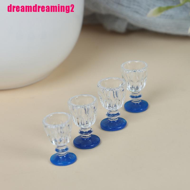 Bộ 4 Ly Rượu Trong Suốt Cho Gia Đình