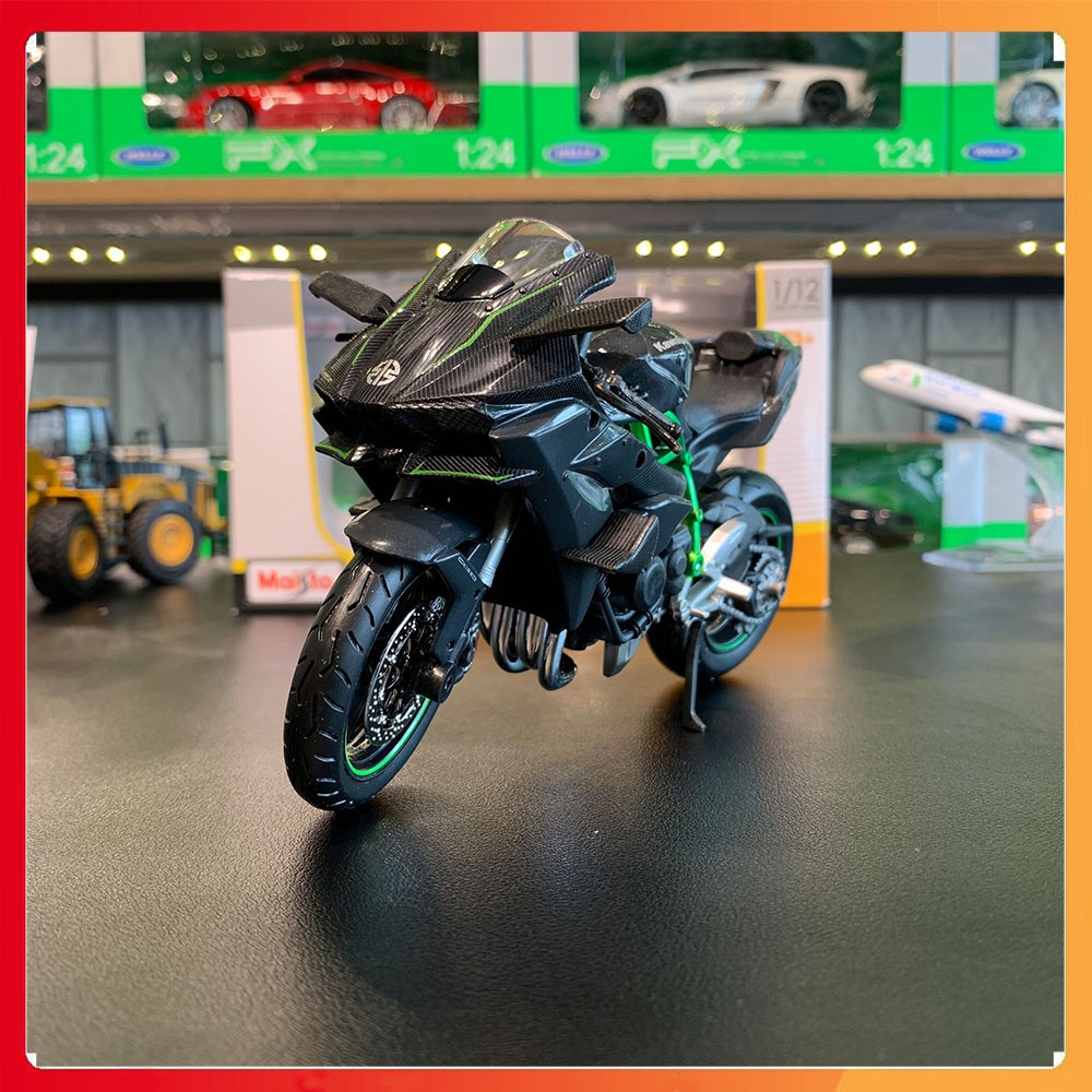 Xe mô hình Kawasaki Ninja H2R tỉ lệ 1:12 Maisto | Shopee Việt Nam