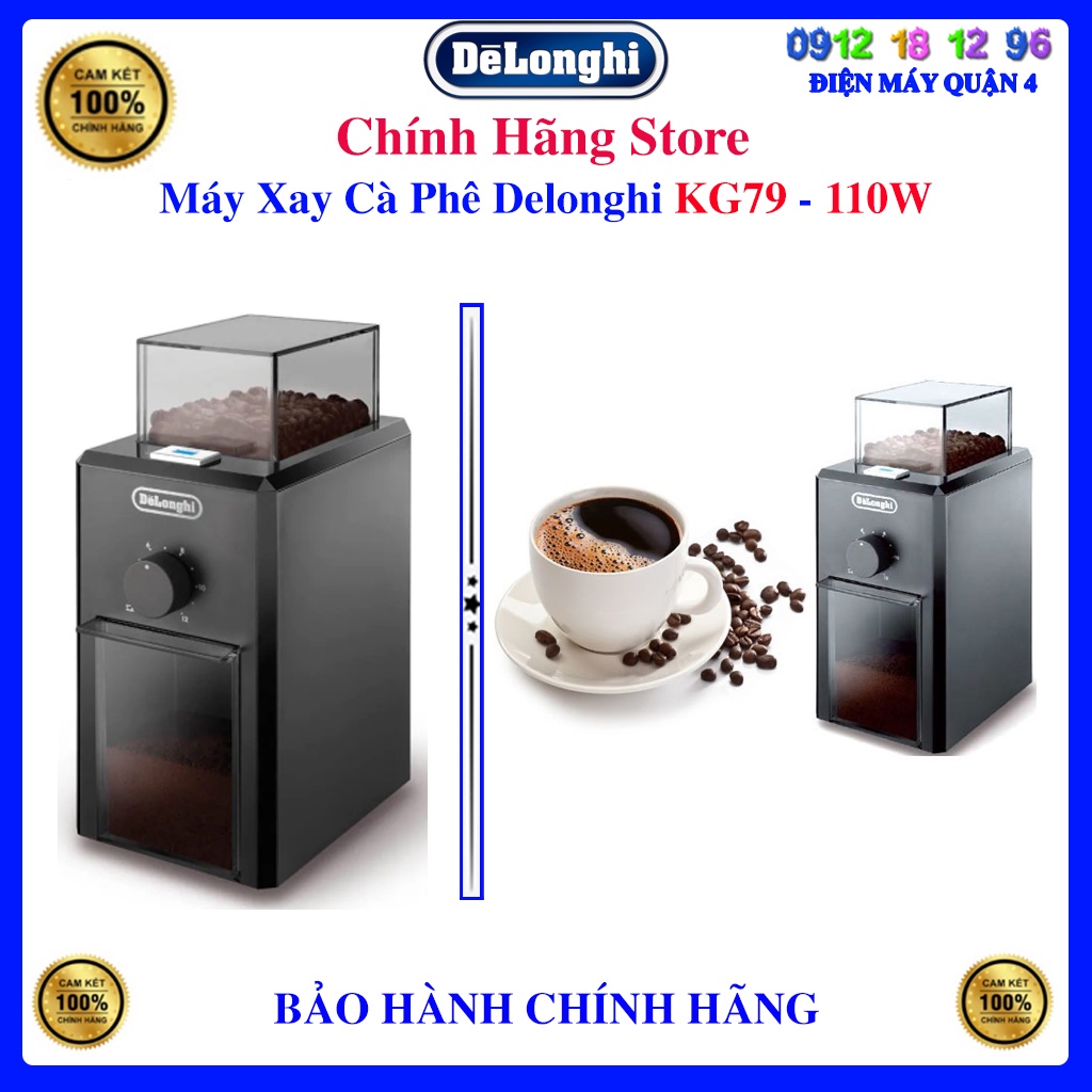 [Delonghi KG 79] Máy xay cà phê Delonghi KG79,Bảo hành chính hãng 12 ...