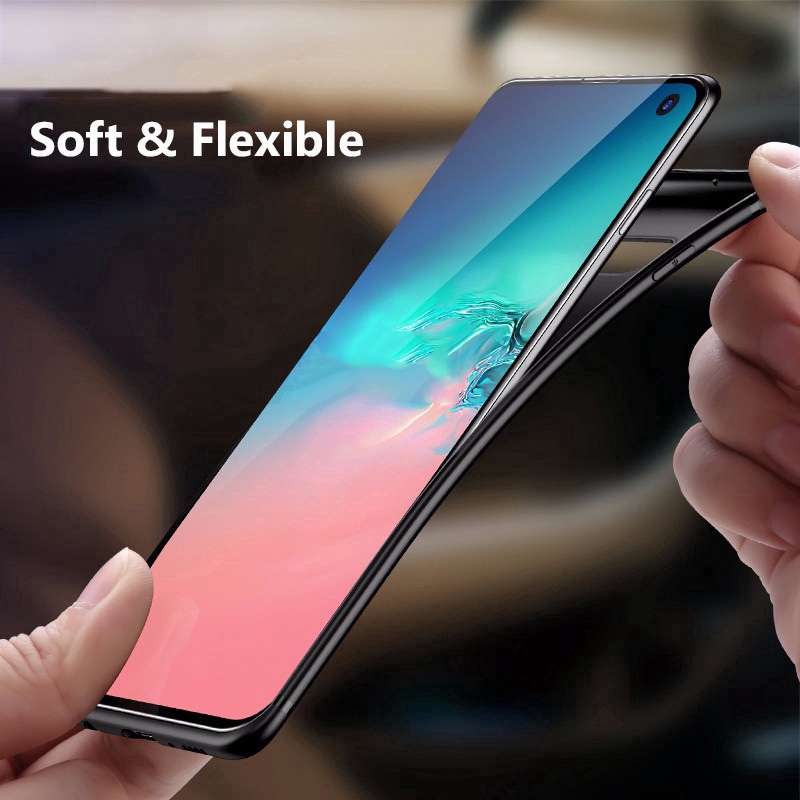 Ốp điện thoại silicone nhám siêu mỏng dành cho điện thoại For Samsung Galaxy S10 5G S10e S10 Plus