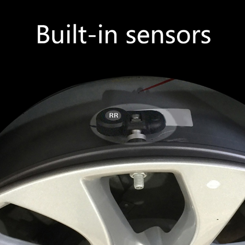 Hệ Thống Giám Sát Áp Suất Lốp Xe Hơi TPMS Không Dây Năng Lượng Mặt Trời