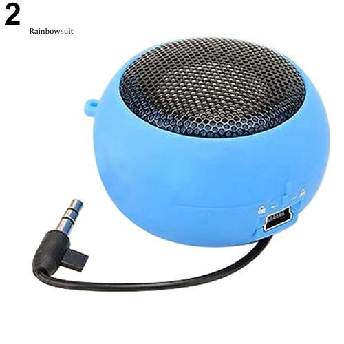 [RB] Bộ khuếch đại loa Hamburger cầm tay Mini cho máy tính xách tay iPod iPad Máy tính bảng iPhone