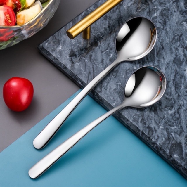Thìa muỗng cơm phở inox 304 cao cấp