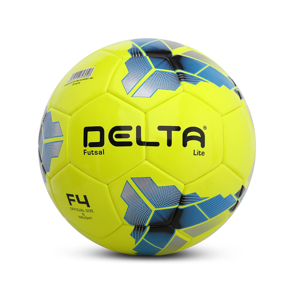 Ảnh Bóng Đá DELTA FUTSAL Lite Size 4 Da PU Dán Ép Nhiệt Chơi Trên Sân 5 Cỏ Nhân Tạo, Trong Nhà 3696-4D 3