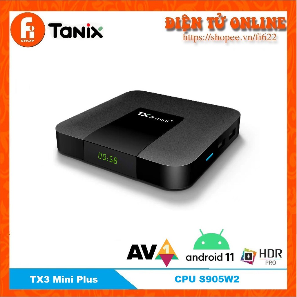 Android TV Box TX3 Mini Plus 2022 - Amlogic S905W2, 2GB Ram, Android 11 ...