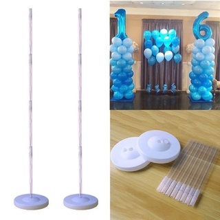 Trụ gắn bóng giả bóng bay cao 1m2 trang trí tiệc sinh nhật, tiệc cưới, sự kiện, khai trương
