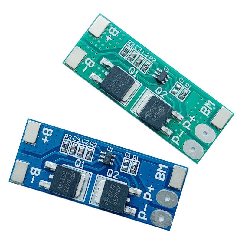 Mạch sạc và bảo vệ pin Lithium 2S 8A Li-ion Li-po 7.4V 8.4V 18650 BMS ...