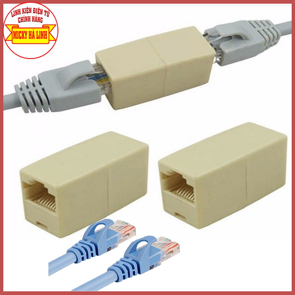 ĐẦU NỐI MẠNG RJ45, JACK NỐI CABLE MẠNG RJ45 | Shopee Việt Nam
