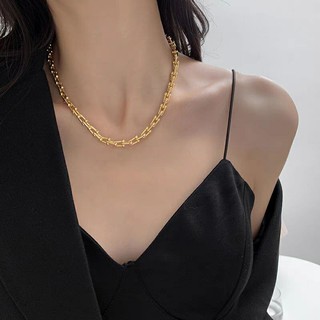 Dây chuyền chocker mắt xích Rose BlackPink (vàng) (có ảnh thật)
