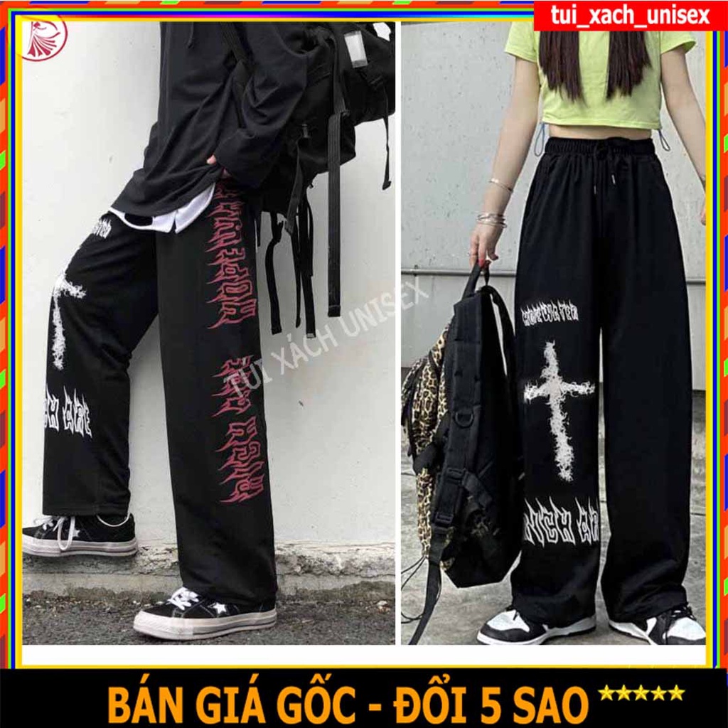 Quần baggy nam nữ ống rộng quần nam nữ ống suông cao cấp dễ phối đồ cực chất C1