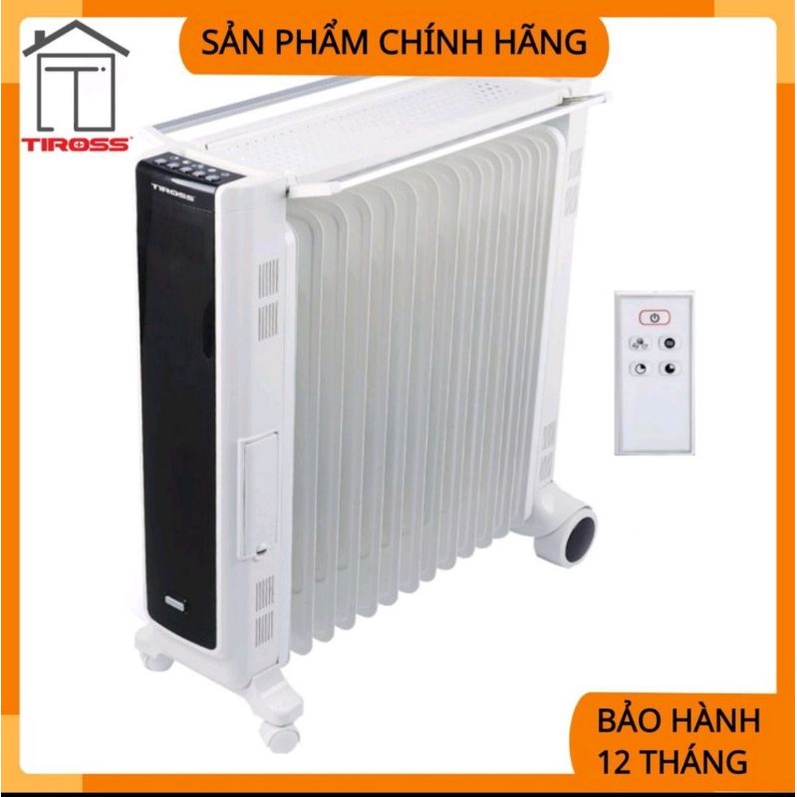 [Tiross-Việt Nam]Lò Sưởi Dầu Tiross 15 thanh TS9215, Công Suất 2800W ...