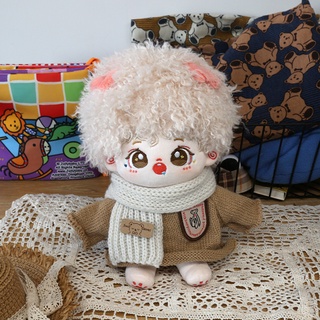[SẴN] Áo len, khăn quàng cổ cho doll 20cm - Outfit doll 20cm - Quần áo búp bê