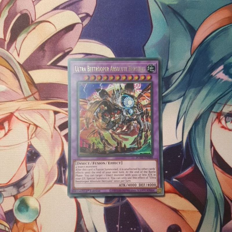 YU-GI-OH! Sammelkarte Ultra Beetrooper Absolute Hercules – BODE-EN088 Ultra Rare 1st Edition